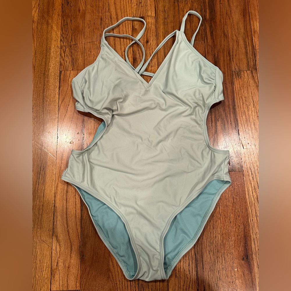 One Piece Bathing Suit - Size Medium